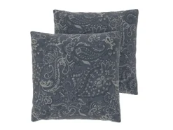 Set van 2 satijnen kussenslopen 60 x 50 cm