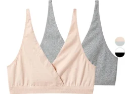 Set van 2 voedingsbeha's zonder beugel
