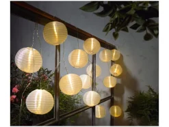 Solar LED-lichtketting of -lampion