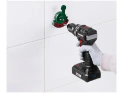 Tegelboren met centreerhulp