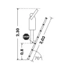 Telescoopladder 2 meter