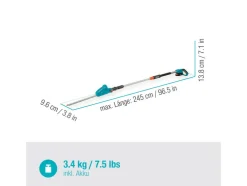 Telescopische accu-heggenschaar THS 42/18V P4A