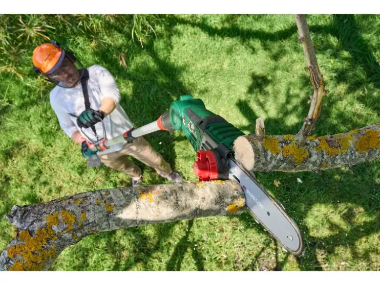 Telescopische accu-takkenzaag 20 V met accu en lader