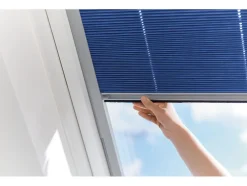 Thermo-plissé vouwgordijn 49,4 x 75-118 cm