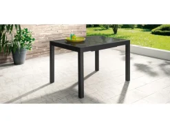 Uitschuifbare aluminium tuintafel Houston