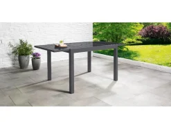Uitschuifbare aluminium tuintafel Houston
