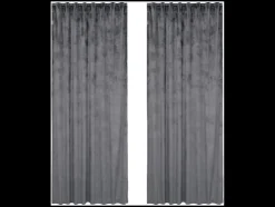 Velours gordijnen 135 x 245 cm
