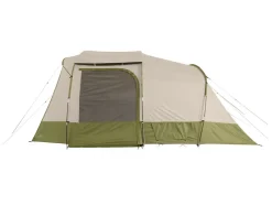 Verduisterde familie kampeertent