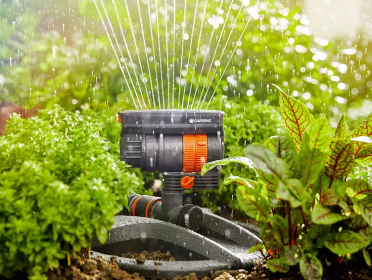 Vierkante sproeier AquaZoom compact