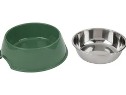 Voer- en drinkbak, voermat of likmat