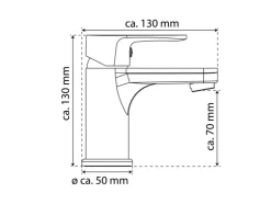 Wastafelkraan Claudio