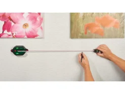 Waterpas met meetlint