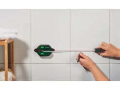 Waterpas met meetlint