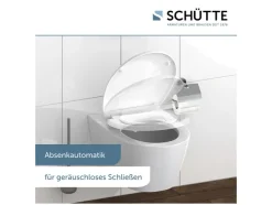 WC zitting duroplast FAMILY WHITE met soft-close-mechanisme en snelsluiting