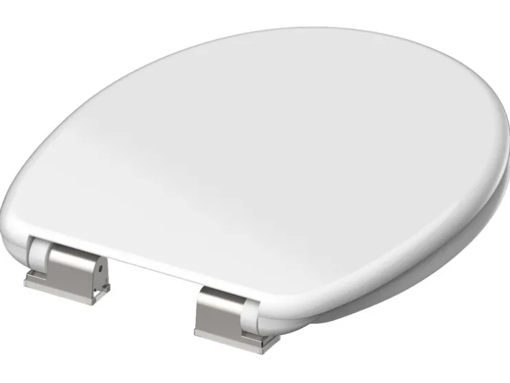 WC zitting duroplast, met soft-close-mechanisme