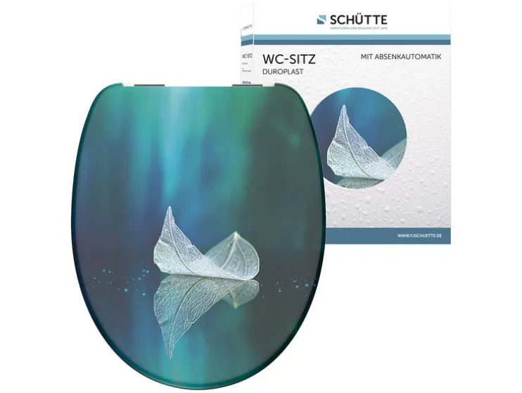 WC zitting duroplast, met soft-close-mechanisme