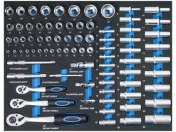 Werkplaatswagen GW7 Black Line met gereedschapset