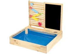 Zandbak met waterspeelwand