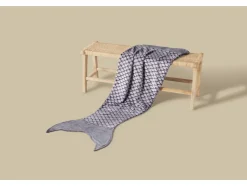 Zeemeermin deken 60 x 180 cm