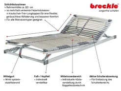 7-zones lattenbodem ROYALFLEX PLUS
