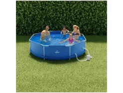 Zwembad met stalen frame Ø 300 x 76 cm