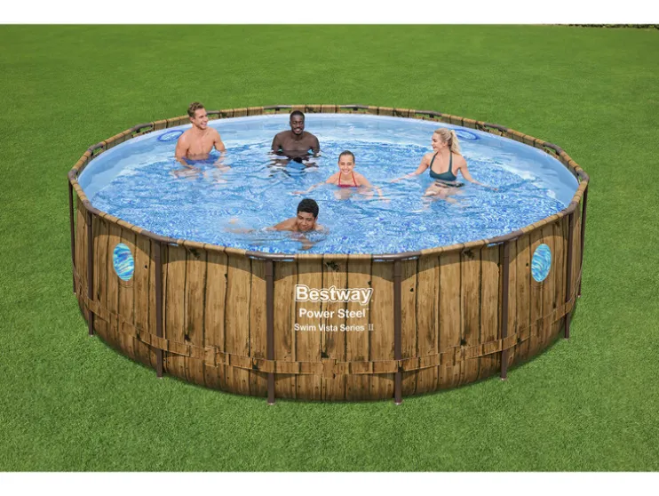 Zwembad Power Steel Swim Vista Ø 488 x 122 cm